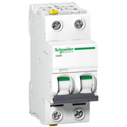 Schneider Electric Schneider kismegszakító 2P B 6A 6kA iC60N ACTI9 (A9F03206) (A9F03206)