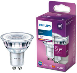 Philips GU10 LED 4, 6 W 370 lm, melegfehér-50 W izzó helyett (929001218161)