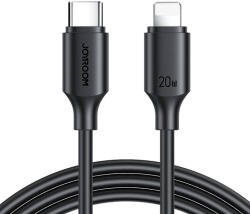 JOYROOM Cablu de date Joyroom S-CL020A9, USB Type-C/Lightning, PD 20W, 1m, Negru (6956116735425)