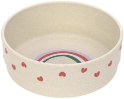 Lässig Bowl PP/Cellulose Rascals Heart lavender