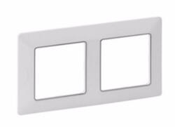 Legrand Valena Life kettős keret, fehér-króm - 754032 (754032)