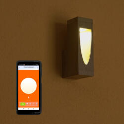 OSRAM Smart+ WIFI kültéri okos fali LED lámpa fa hatású, 7, 5 W (4058075763340)