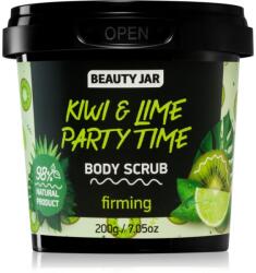 Beauty Jar Kiwi & Lime Party Time gel de dus exfoliant pentru fermitate 200 g