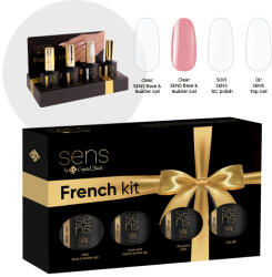 Crystal Nails SENS 3G polish - French kit 4x4ml