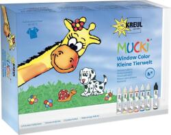 Kreul KreulL "Mucki window color" Állatok világa színkészlet üveghez , 29ml
