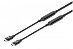 Manhattan USB 3.2 Gen 2 Aktives Typ-C Kabel 3m 10 Gbit/s 60W (355964)