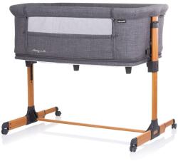 Chipolino Patut Co-Sleeper si Tarc Mommy 'n Me graphite wood (KOSMM0231GT)