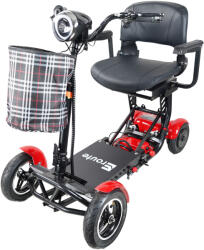 Eroute Összecsukható elektromos robogó idősek számára Eroute FOLD 2 Li-ion Színes: Piros