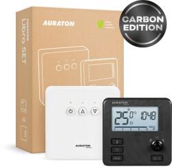 Auraton Termostat de ambient Auraton LIBRA SET Black fara fir programabil (3021RT-B)