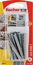 Fischer Rögzítődübel 8x80mm, 10db (sx) (sk) + Csavar