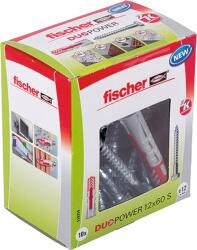 Fischer Dűbel 12x60mm 10 Db Csavarral " Duopower" Fischer