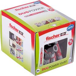 Fischer Dűbel 10x80mm 25 Db " Duopower" Fischer