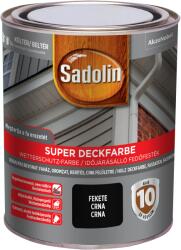 Sadolin Super Deckfarbe Favédő Festék, 0, 75 L, Fekete