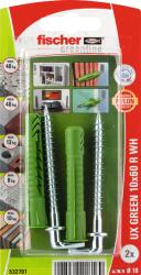 Fischer Dűbel 10x60mm 2 Db Kampóval " Ux Green" Fischer