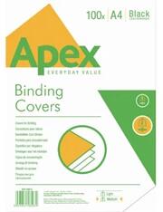 APEX Medium A4 230g 100db-os matt fekete hátlap (6501001)