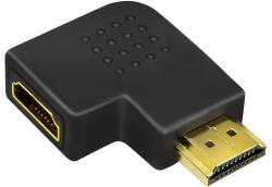 LogiLink HDMI adapter, A/M-A/F, 90 , lapos, 4K/30 Hz