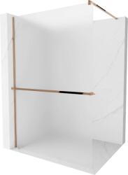 Mexen Kioto+ Walk-In Zuhanyfal - 110x200 cm - Rózsaszín Arany (5907709178205)