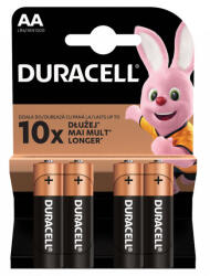 Duracel AA ceruzaelem 4db-os
