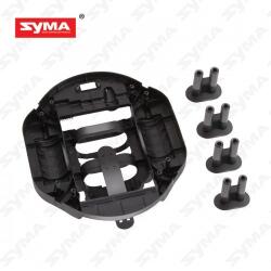 SYMA X6-07-Buttom-frame Akkumulátor tartó műanyag elem