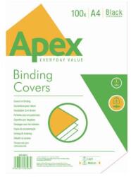 APEX Medium A4 230g 100db-os matt fekete hátlap 6501001 (6501001)