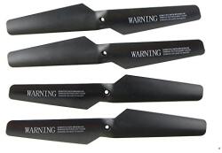 SYMA X5C-02B-Main-blades-black Rotorlapát szett 4db. -os fekete