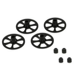 Rayline R250-06 Gear set Főfogaskerék + Motor fogaskerék 4db + 4db