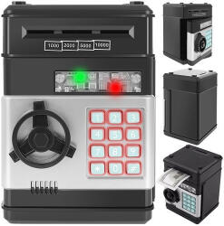  Elektronikus malacpersely széf gyermekeknek, kóddal zárható