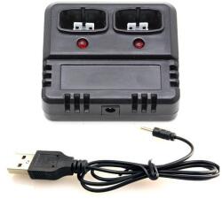 WLTOYS WL V911-21 Akkumulátortöltő duo +USB táp új