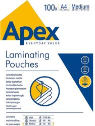 APEX Medium A4 125mic 100db-os fényes meleglamináló fólia 6003501 (6003501)