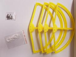 WLtoys V303-30 rotorvédő citromsárga 4db. -os szett