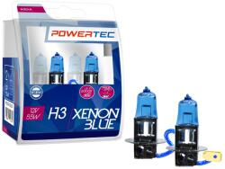M-TECH Powertec Xenon izzó Blue H3 12V DUO