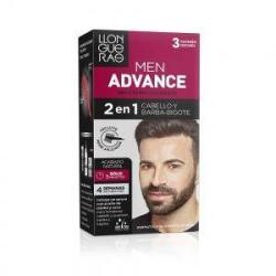 Llongueras Spalvą suteikiantis kremas Llongueras Men Advance Semi-permanent 3 - Castaniu Închis (4 pcs)