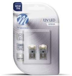 m-tech T10 LED P 4x3528 SMD fehér (pár)
