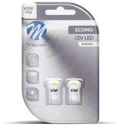 m-tech T10 LED 1x5050 SMD fehér színű (pár)