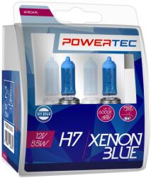 M-TECH Powertec Xenon izzó Blue H7 12V DUO