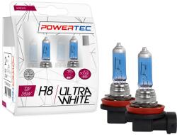 m-tech PowerTec Ultra White H8 izzó 12V DUO