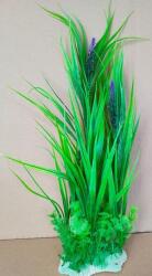 Szer-Ber Hosszú szárú akváriumi hínár műnövény lila hosszúszárú virággal (43 cm)