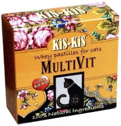 KIS-KIS MultiVit vitaminokkal dúsított tejsavó pasztilla macskáknak (100 tabletta)