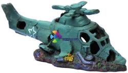 Szer-Ber Helikopter roncs dekor akváriumba (26 x 10 x 12 cm)