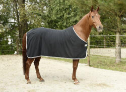 Covalliero RugBe Economic fekete polár lótakaró (135 x 185 cm)