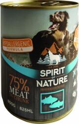 Spirit of Nature Dog tonhalas és lazacos konzerv (6 x 800 g) 4.8kg