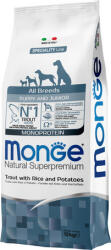 Monge Speciality Line Dog Puppy & Junior Monoprotein Trout with Rice & Potatoes (2 x 15 kg) 30kg