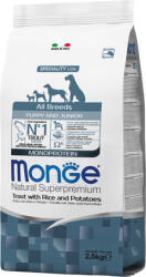 Monge Speciality Line Dog Puppy & Junior Monoprotein Trout with Rice & Potatoes 2.5kg