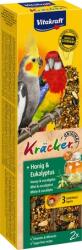 Vitakraft Kracker mézes és eukaliptuszos dupla rúd nimfapapagájnak (2 x 30 g) 60gr