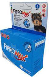 FIPROMAX spot-on kutyáknak (S; 2-10 kg) (3 pipetta)