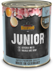 BELCANDO Junior konzerv baromfihússal és tojással (18 x 800 g) 14.4kg