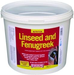 Equimins Linseed & Fenugreek - Lenmag és görögszéna lovaknak 3 kg
