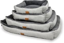Agui Soft Bed kutya- és macskafekhely gyöngyszürke színben (62 x 44 x 22 cm)