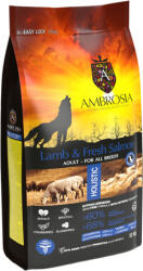 Ambrosia Dog Adult Lamb & Fresh Salmon (2 x 12 kg) 24 24kg