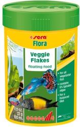 Sera Flora növényi lemezestáplálék spirulinával növényevő halaknak 100ml
